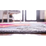 Rug Unique Loom Outdoor Modern Brown Rectangular 8' 0 x 10' 0