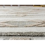 Rug Unique Loom Outdoor Modern Light Brown Rectangular 8' 0 x 10' 0
