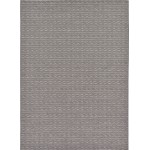 Rug Unique Loom Outdoor Modern Gray Rectangular 7' 0 x 10' 0