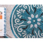 Rug Unique Loom Outdoor Modern Ivory Rectangular 6' 0 x 9' 0