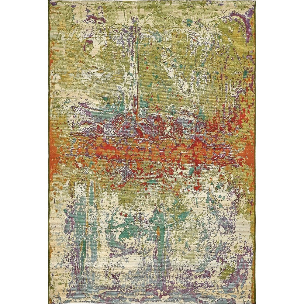 Rug Unique Loom Outdoor Modern Multi Rectangular 5' 3 x 8' 0 Rug Unique Loom Outdoor Modern Multi Rectangular 5' 3 x 8' 0