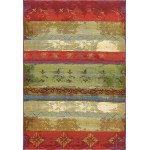 Rug Unique Loom Outdoor Modern Multi Rectangular 5' 3 x 8' 0