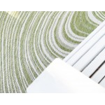 Rug Unique Loom Outdoor Modern Green Rectangular 5' 0 x 8' 0