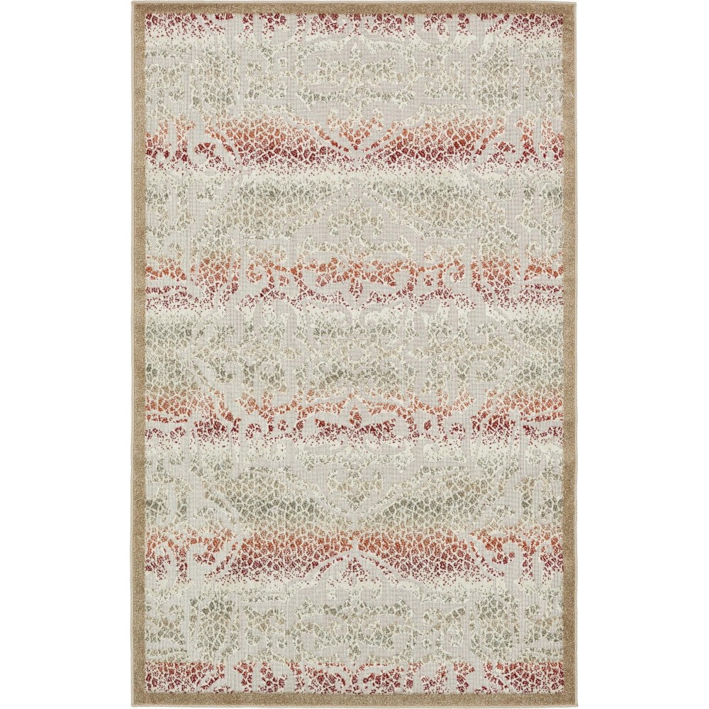Rug Unique Loom Outdoor Modern Beige Rectangular 5' 0 x 8' 0 Rug Unique Loom Outdoor Modern Beige Rectangular 5' 0 x 8' 0