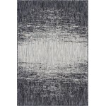 Rug Unique Loom Outdoor Modern Gray Rectangular 4' 0 x 6' 0