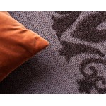 Rug Unique Loom Outdoor Modern Brown Rectangular 4' 0 x 6' 0