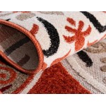 Rug Unique Loom Outdoor Modern Terracotta Rectangular 4' 0 x 6' 0