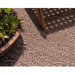 Rug Unique Loom Outdoor Modern Brown Rectangular 3' 3 x 5' 0