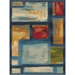 Rug Unique Loom Outdoor Modern Multi Rectangular 2' 2 x 3' 0