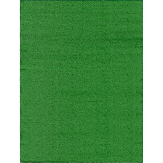 Rug Unique Loom Outdoor Grass Green Rectangular 9' 0 x 12' 0