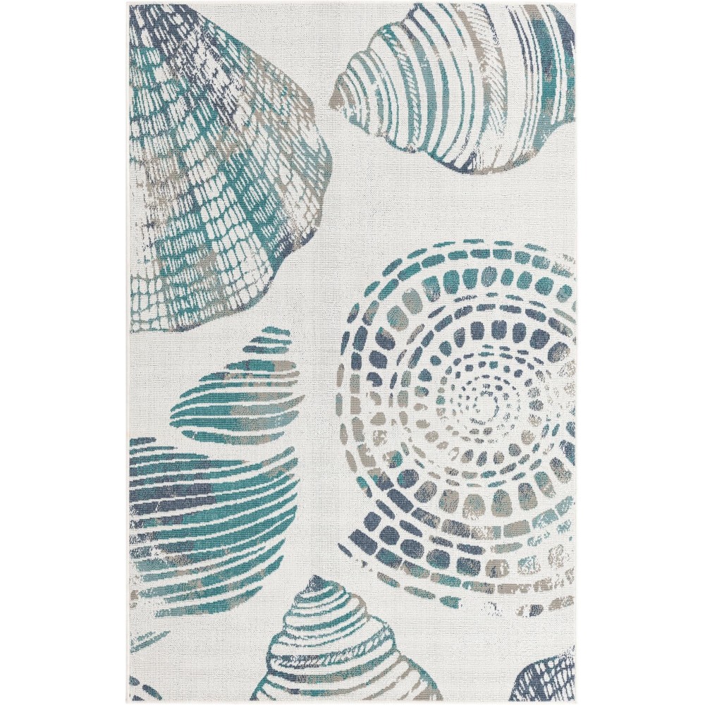 Rug Unique Loom Outdoor Coastal Ivory Sample 1' 3 x 1' 3 Rug Unique Loom Outdoor Coastal Ivory Sample 1' 3 x 1' 3