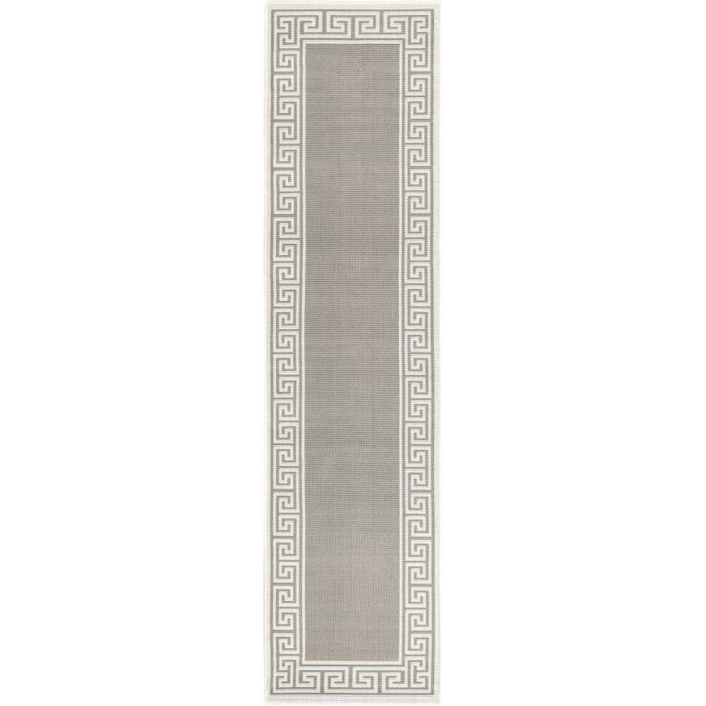 Rug Unique Loom Outdoor Coastal Gray Runner 2' 0 x 8' 0 Rug Unique Loom Outdoor Coastal Gray Runner 2' 0 x 8' 0