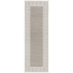 Rug Unique Loom Outdoor Coastal Gray Runner 2' 0 x 6' 0