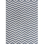 Rug Unique Loom Outdoor Coastal Navy Blue Rectangular 9' 0 x 12' 0
