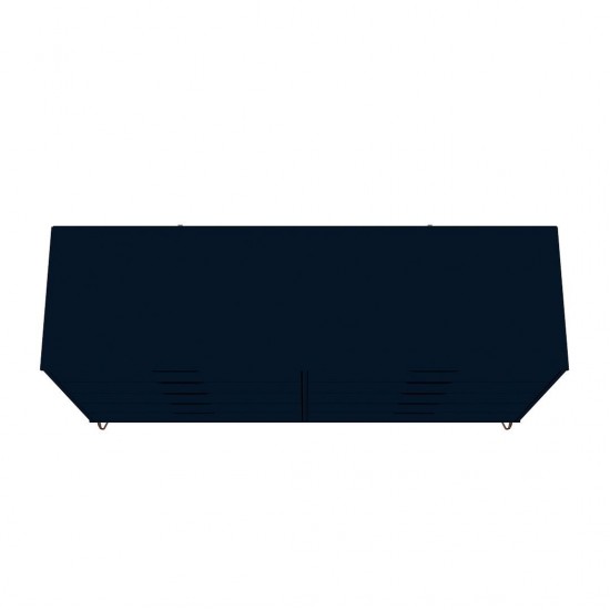 Rockefeller 10-Drawer Double Tall Dresser in Tatiana Midnight Blue