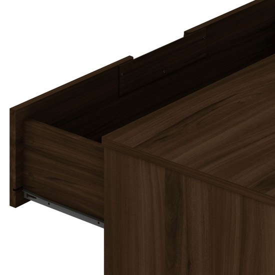 Rockefeller 10-Drawer Double Tall Dresser in Brown
