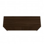 Rockefeller 10-Drawer Double Tall Dresser in Brown