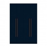 Gramercy 2-Section Wardrobe Closet in Tatiana Midnight Blue