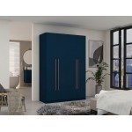 Gramercy 2-Section Wardrobe Closet in Tatiana Midnight Blue