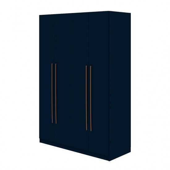 Gramercy 2-Section Wardrobe Closet in Tatiana Midnight Blue