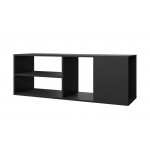 Minetta 46" Floating Entertainment Center in Black