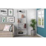 Cooper Ladder Bookcase in White