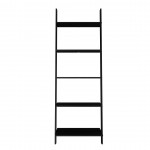 Cooper Ladder Bookcase in Black