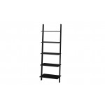 Cooper Ladder Bookcase in Black