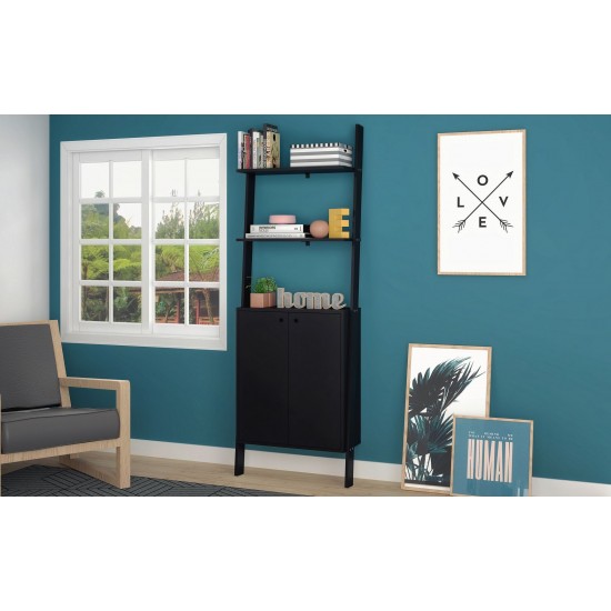 Cooper Ladder Display Cabinet in Black