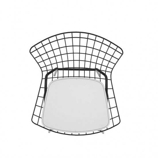 Madeline Chair, Set of 2 in Black and White