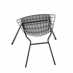 Madeline Chair, Set of 2 in Black and White