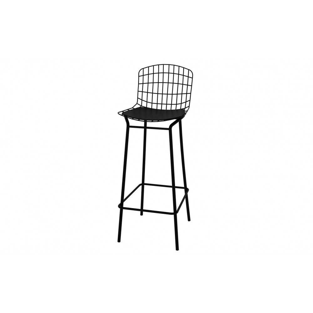 Madeline Barstool in Black