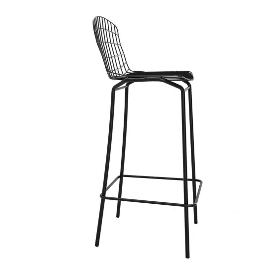 Madeline Barstool, Set of 2 in Black