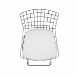 Madeline Barstool, Set of 2 in Charcoal Grey and White