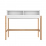 Bowery Desk in White and Oak