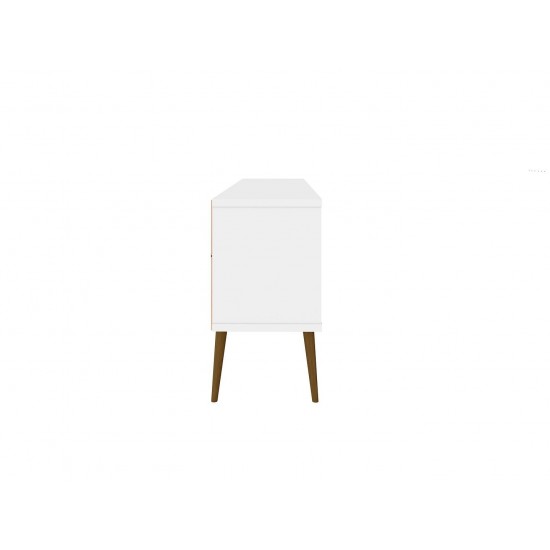 Bradley 62.99 TV Stand White