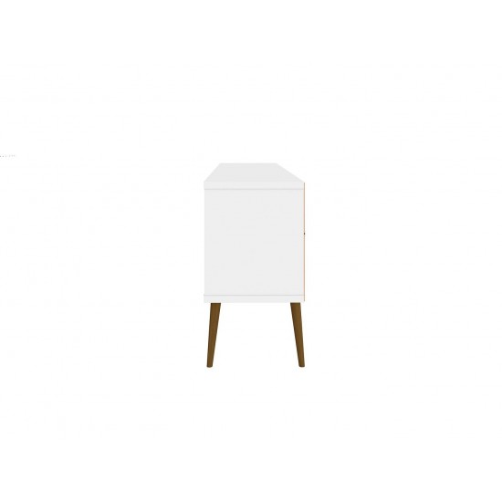Bradley 62.99 TV Stand White