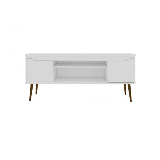 Bradley 62.99 TV Stand White