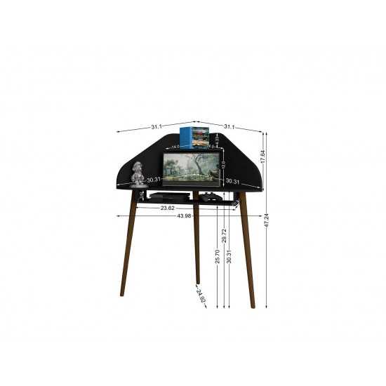 Bradley Corner Desk Black