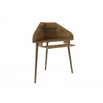 Bradley Corner Desk Rustic Brown