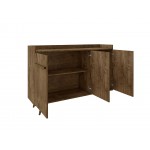 Bradley Buffet 53.54 Stand Rustic Brown