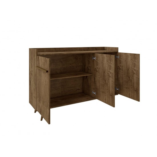 Bradley Buffet 53.54 Stand Rustic Brown