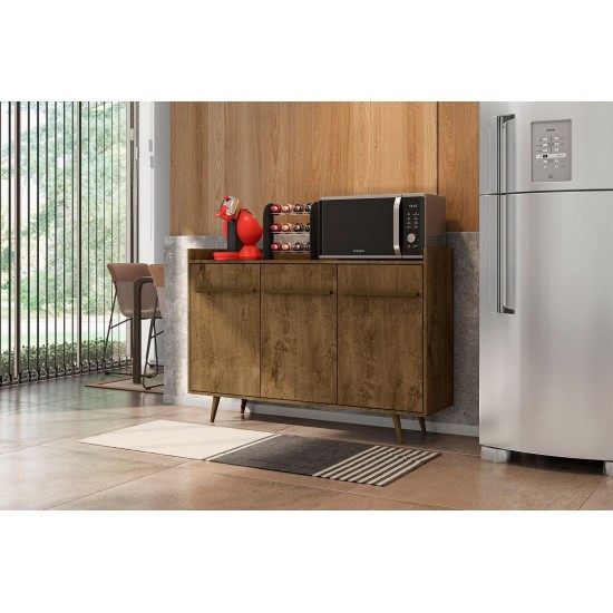 Bradley Buffet 53.54 Stand Rustic Brown