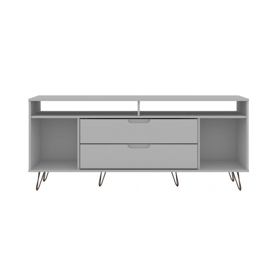 Rockefeller 62.99 TV Stand in White