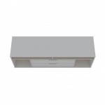 Rockefeller 62.99 TV Stand in White