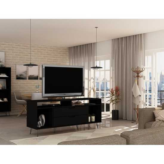 Rockefeller 62.99 TV Stand in Black