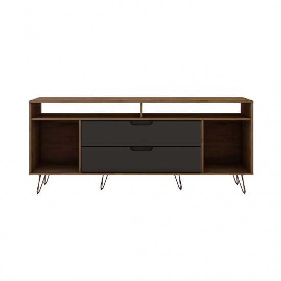 Rockefeller 62.99 TV Stand in Nature and Textured Grey