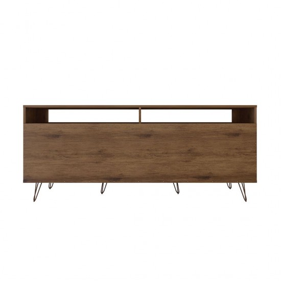 Rockefeller 62.99 TV Stand in Nature and Textured Grey