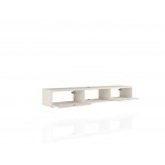 Liberty 62.99 Floating Entertainment Center in Off White