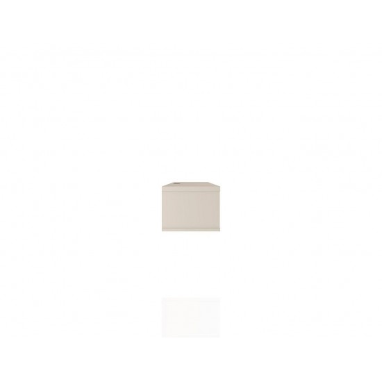 Liberty 62.99 Floating Entertainment Center in Off White